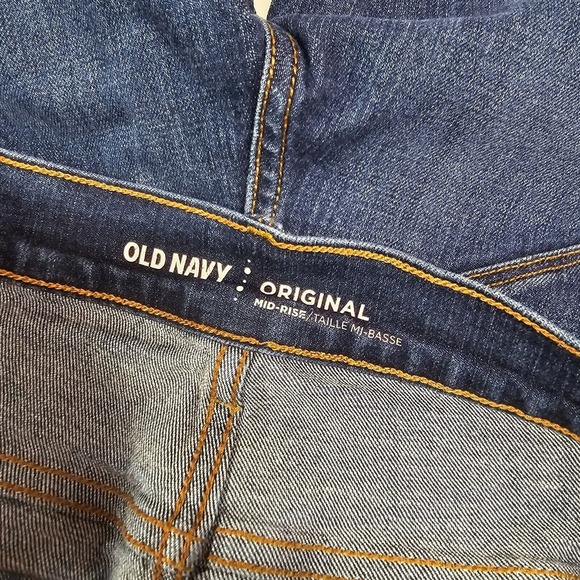 Old Navy Jeans Womens 8 Short (Fits 31x25.5) Blue Bootcut Mid Rise Denim Y2K - Picture 7 of 15